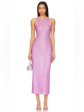 Lovers and Friends HOLLIS SEQUIN MIDI DRESS